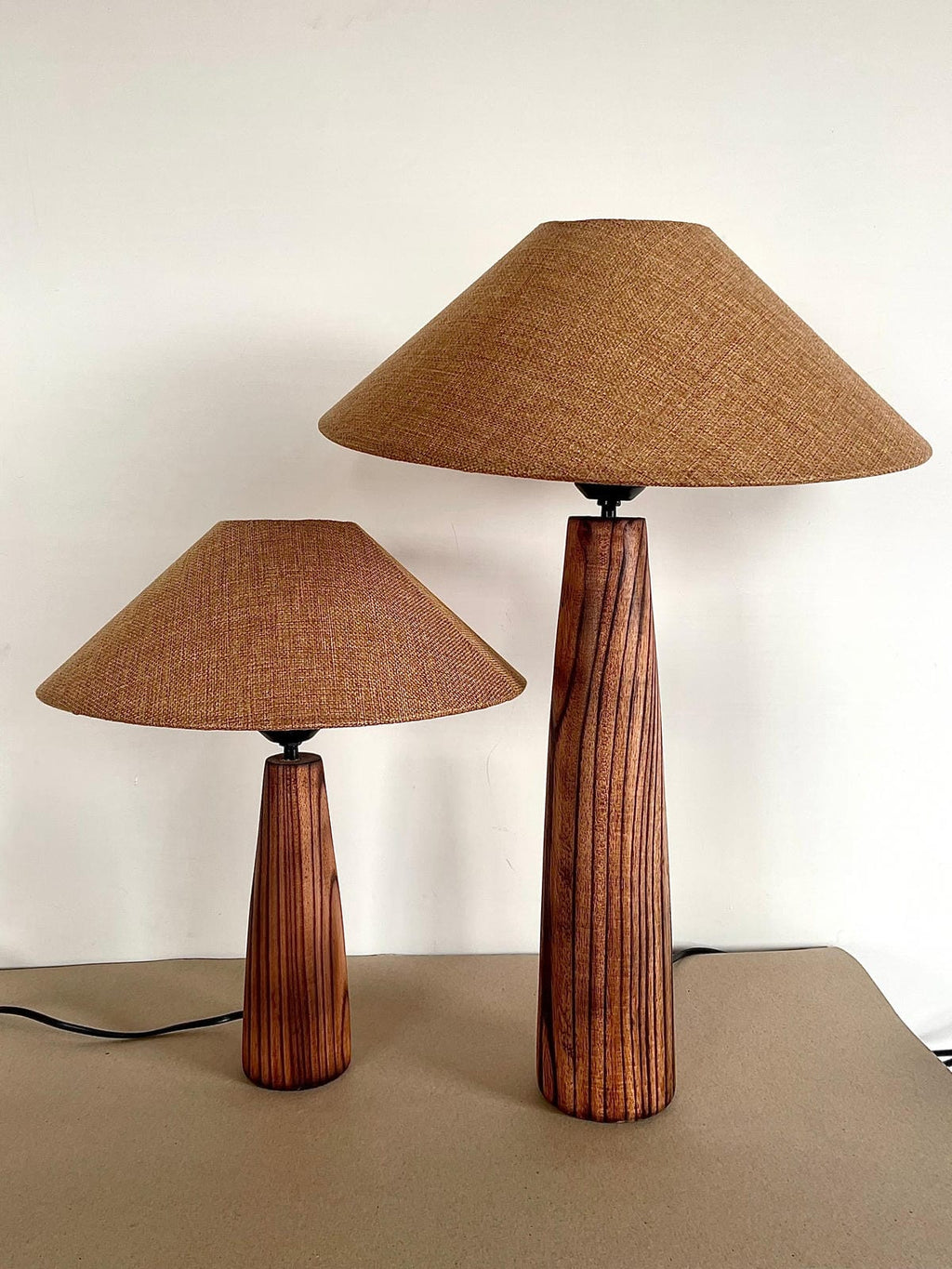 Vintage Mushroom Table Lamps