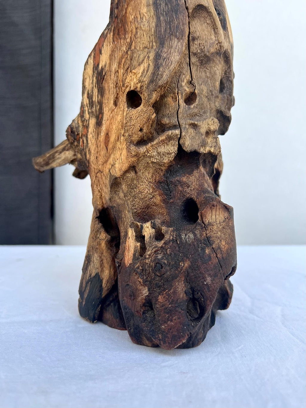 Elongated Driftwood Vase