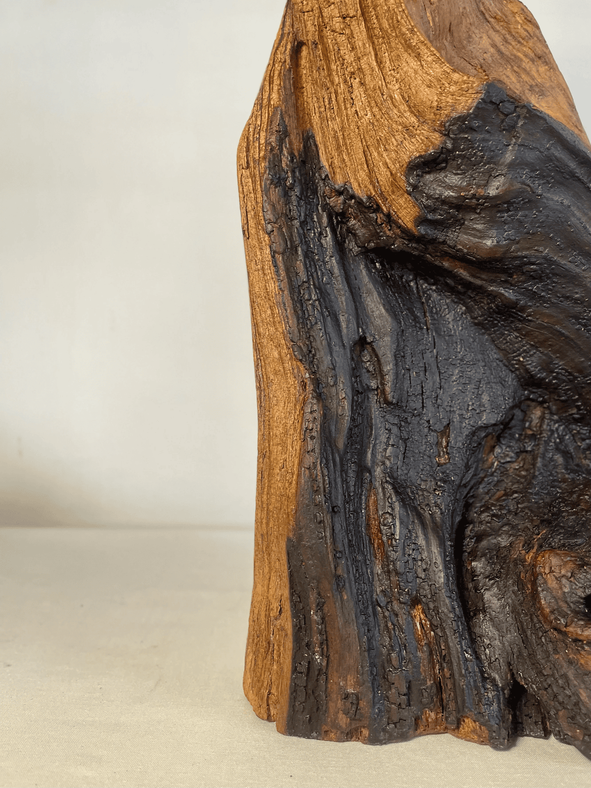 Unique Floor Vase with Peacock Feather Accent