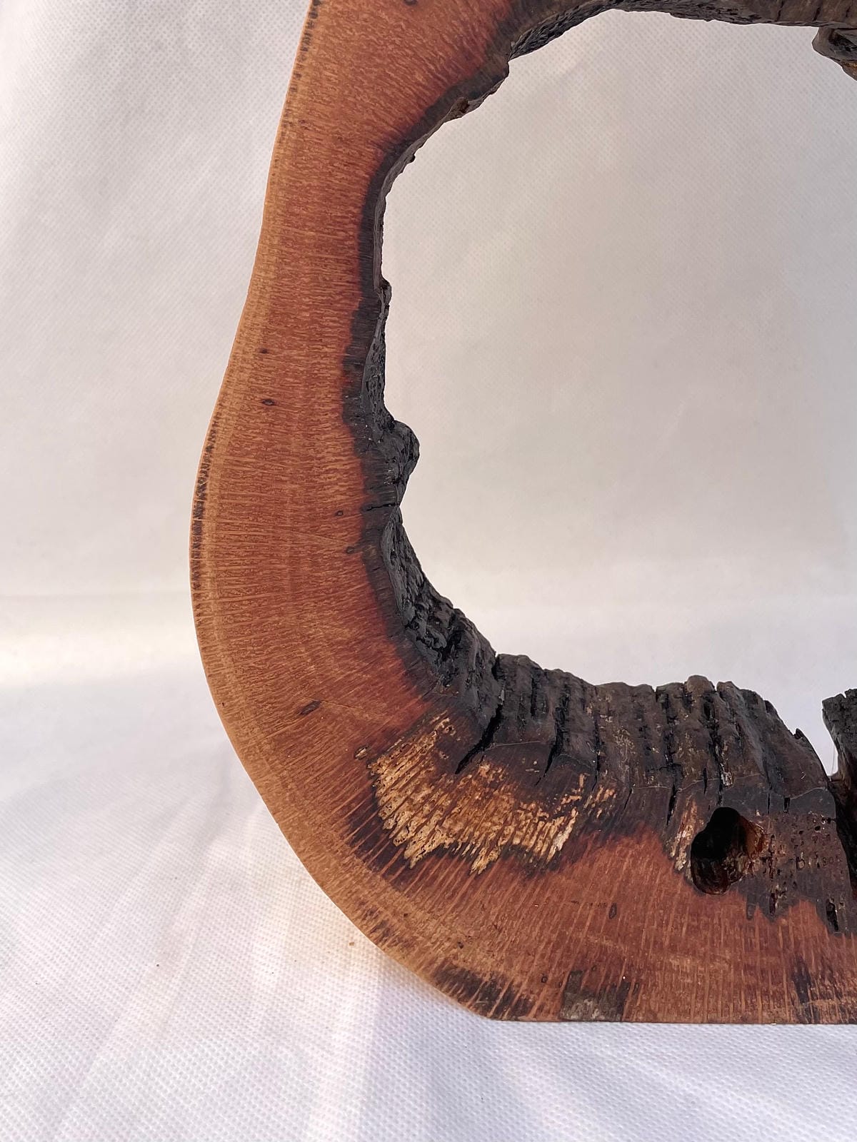 Natural Hollowed Rustic Lamp