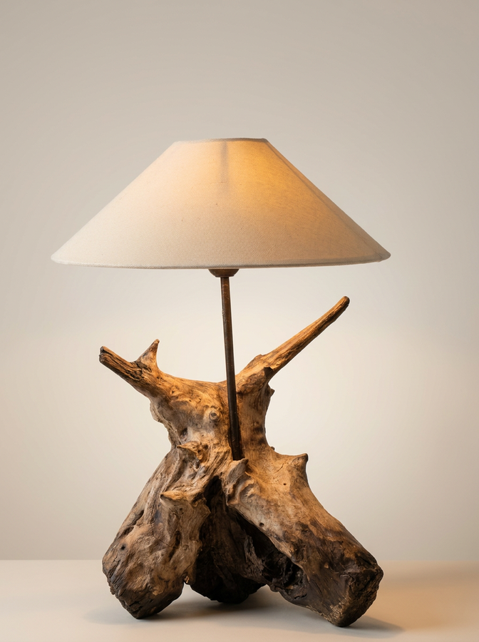 The Sylvan Crown The Sylvan Crown captures the raw, reaching energy of an ancient forest relic in a functional form. This