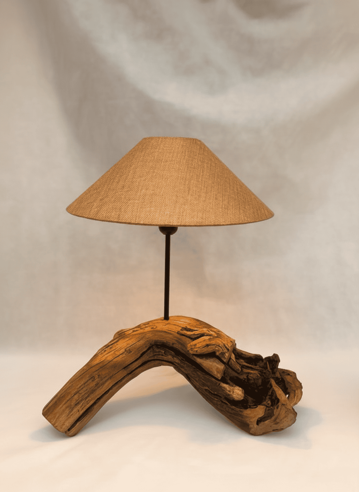 The Arched Driftwood Table Lamp
