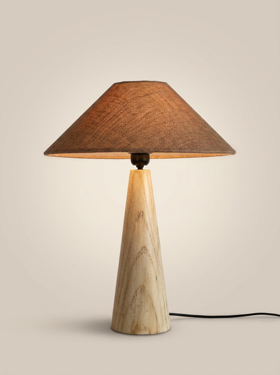 Cone Table Lamp Introduce a touch of sophisticated, contemporary design to your home with the Apex Cone Table Lamp. Its