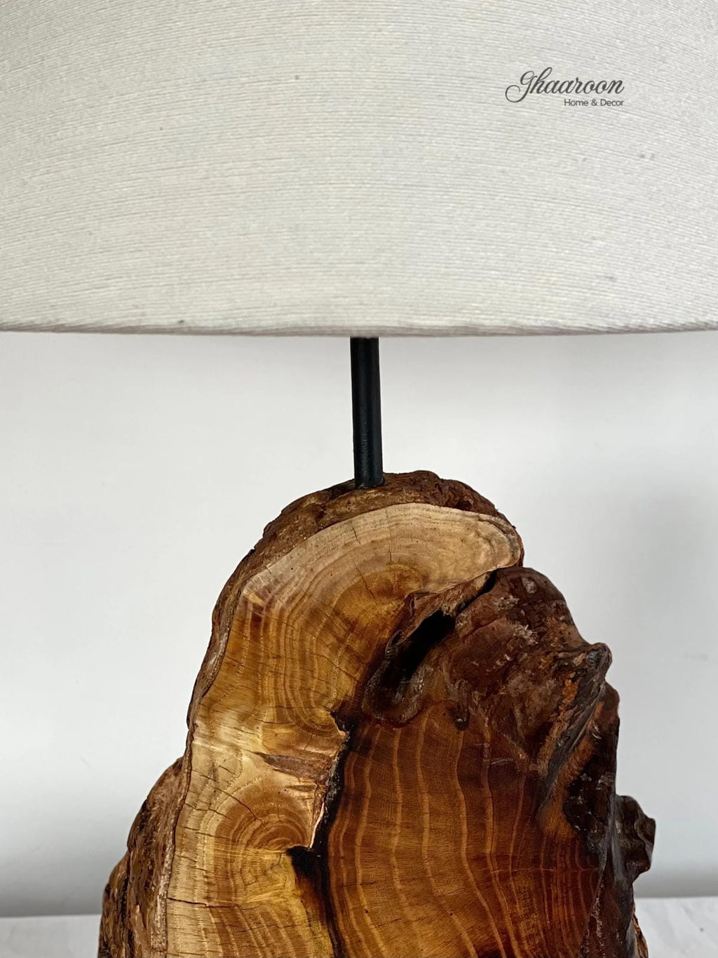 Live Edge Table Lamp