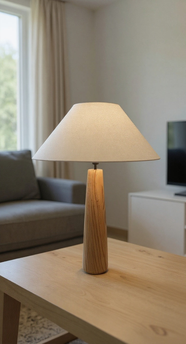 Tapered Pillar Table Lamp